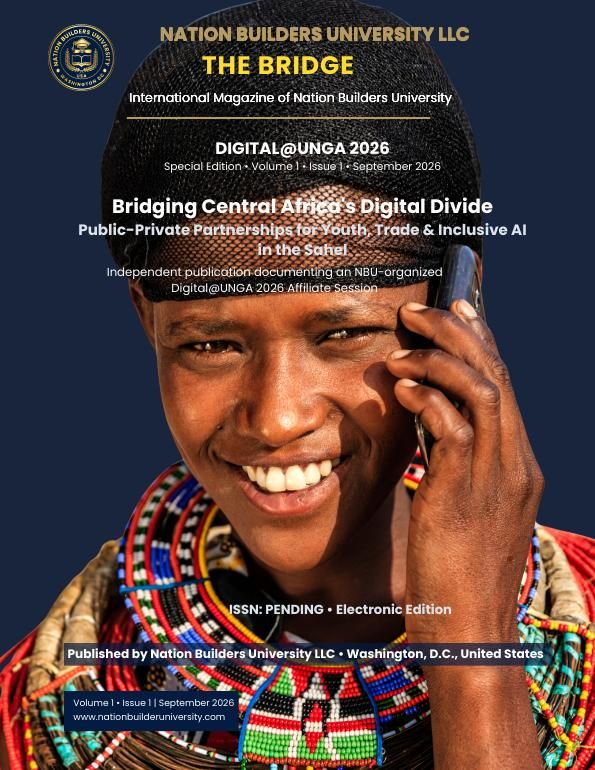 Cover of The Bridge, Volume 1, Issue 1, Digital@UNGA 2026 Special Edition